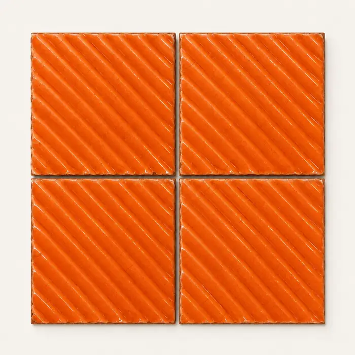 Estriado / Deslavado Naranja